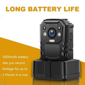 Cổ điển phổ biến 1296P 32 <span class=keywords><strong>Megapixel</strong></span> GPS 128GB Ambarella A7 3500mAh pin không thấm nước <span class=keywords><strong>IP67</strong></span> 2 inch màn hình cơ thể đeo máy ảnh - Product Image 4