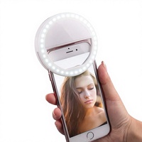 Neue Blitzlicht-Kamera zur Fotografie-Verbesserung Leuchtlampe 36 LED Stufenlos Einstellbarer Selfie-Ring Sonstiges Handy-Zubehör