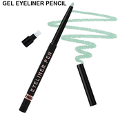 Crayon Eyeliner Gel, Stylo Eyeliner Coloré, Résistant à l'Eau, Pigmenté, Anti-Bavures, Anti-Transfert, Longue Tenue, Sans Logo