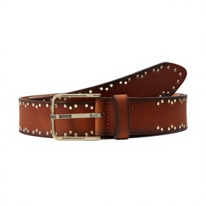 Hebilla de Cuero de Vaca Personalizada, Ancho de 3.8CM, Diseño 3D, Ecológica, Impermeable, Duradera, Moderna, Vintage, Cuadrada, para Hombre - Product Image 2