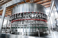 Machine de remplissage Offres Spéciales d'eau de soda de boisson gazeuse de CSD de bouteille d'ANIMAL FAMILIER ligne carbonatée remplissante de capsulage de boisson de Co2