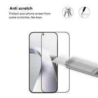 Protection d'écran anti-rayures à couverture intégrale 9H pour Redmi K90, verre trempé sans bulles
