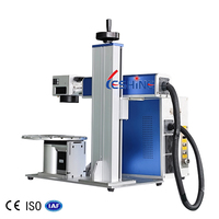 Offre Spéciale Machine de Marquage et Gravure Laser à Fibre Raycus Portable de Bureau 20W 30W 50W Max pour Cartes de Visite, Étiquettes pour Animaux et Pneus