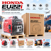 Générateur d'électricité portable à essence SCDC Hondas EU22i EU22IT 2,2 kW, 230 V 50 Hz, moteur GXR120T pour l'alimentation électrique en camping
