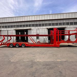 Nouvelle semi-remorque porte-voitures à double étage, 2 essieux, 6/8 voitures, fabriquée en Chine, transmission automatique, diesel, en vente - Product Image 2