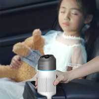 Purificateur d'air portable avec filtre à charbon actif HEPA 13 Logo personnalisé Conception originale d'usine pour voitures Ménages pour hôtels