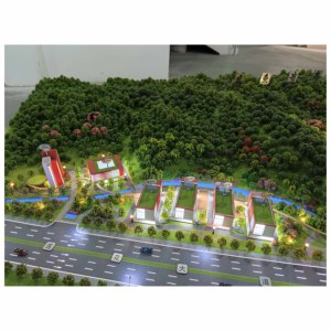 Modello di Campus Scolastico Moderno, Modello Architettonico in Scala, Diorama Educativo per Progetti Immobiliari e Campus - Product Image 3