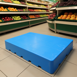 Toka bağlantı tasarımı ile küçük boyutlu plastik tepsi, ev kullanımı, depo ve süpermarket için uygun 500*400*100mm - Product Image 1