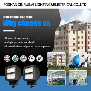 ODM Wholesale Supplier Weatherproof Rugged 58W IP68 IP69K 4x4 4 Inch 24v 12v <b>Led</b> Tractor Heavy Duty <b>Work</b> <b>Light</b> - Product Image 6