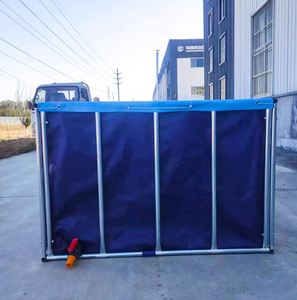 Prix des réservoirs en PVC pour l'élevage de poissons, système d'aquaculture à recirculation haute densité, filtre à protéines en HDPE PVC, assemblage facile, garantie 6 ans - Product Image 3