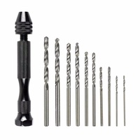 Mandrin micro-aluminium sans clé Kangalu pour perceuse rotative, outils miniatures pour le travail du bois, la bijouterie et l'artisanat, tige de 1,5 mm, mandrin de 0,3-3,4 mm