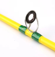 Bylo – canne à pêche spinning solide en 2 parties, 1.8m, 2.1m, 2.4m, 2.7m, 3.0m