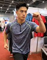 Camisetas de Talla Grande para Hombre, Camiseta Deportiva Más Vendida en la Feria de Cantón