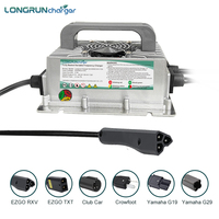 Chargeur intelligent portable Longrun 800W pour batterie lithium, scooter électrique, chariot de golf, moto