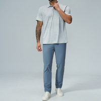 Polo de golf pour homme 81003N, 100% polyester, respirant, anti-transpiration, séchage rapide, pour le sport et les loisirs en plein air