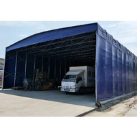 Tente de toit pliante mobile à prix d'usine, auvent naturel, abri de garage pour voiture, tente de réception, structure en aluminium, imperméable