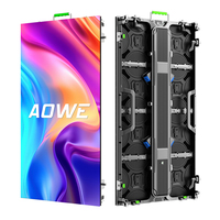 Écran mural vidéo LED fixe ultra-mince AWOE pour intérieur, technologie SMD, 4K 8K Full Color HD P1.2 P1.5 P1.8 P2 P2.5 P3