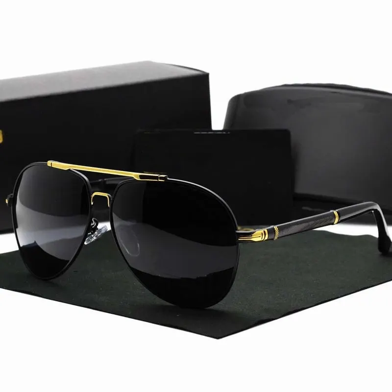 Новые мужские Роскошные модные дизайнерские солнцезащитные очки известных брендов 2022