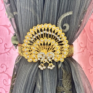 Attaches de rideaux en alliage à nœud papillon populaires pour la décoration de la pièce - Product Image 5
