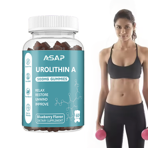 OEM liposomal Urolitina-a Anti Aginge Nad 500mg 1000mg Suplemento a granel Urolithin a Gummies - Product Image 1