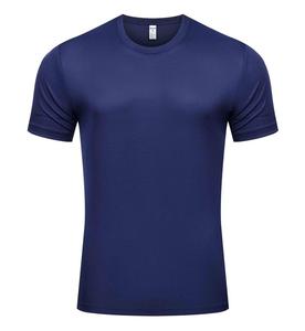 T-shirt de sport tricoté léger, respirant, anti-rides et anti-bouloches en Spandex/Polyester à séchage rapide pour hommes et femmes - Product Image 5