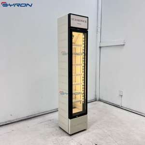 Réfrigérateur à boissons combiné à air et à refroidissement direct de conception mince | Haute efficacité, portes en verre pour les dépanneurs - Product Image 6