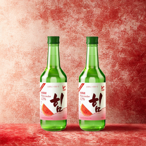 Liqueur coréenne de tous les jours à saveur douce de soju de pastèque artisanale vietnamienne dans une bouteille attrayante - Product Image 1