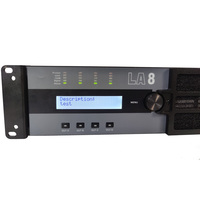 Amplificador de Potencia Profesional de 4 Canales y 5000 Vatios para Escenarios, Amplificador de Sonido PA