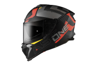 Casques Astone Nouveau modèle GT6 de haute qualité en ABS noir mat/rouge vintage, casque intégral, tailles XS-3XL, avec une bonne résistance aux chocs