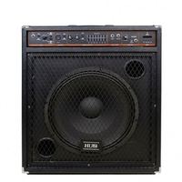 Amplificateur de basses professionnel OEM d'usine, 15 pouces, 250W, 1 canal, enceinte en bois noire, 4 ohms, fréquence 45Hz-20KHz