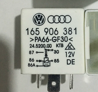 Nuevo # Relé ECU 30 165906381 12V 5 pines para VW Passat B5 Golf Audi A4 A6
