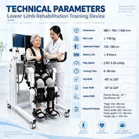 Robot de rééducation des membres inférieurs pour l'assistance à la marche et l'entraînement à la marche en milieu hospitalier