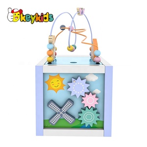 Il nuovo design educativo <span class=keywords><strong>Montessori</strong></span> gioca il cubo di apprendimento delle attività in legno per il bambino W11B286 - Product Image 4