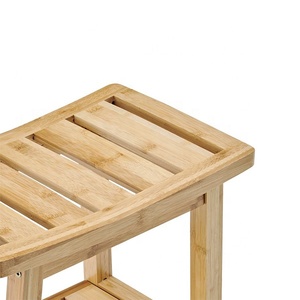 Tabouret <span class=keywords><strong>de</strong></span> douche en bambou pour <span class=keywords><strong>salle</strong></span> <span class=keywords><strong>de</strong></span> <span class=keywords><strong>bain</strong></span> <span class=keywords><strong>Banc</strong></span> <span class=keywords><strong>de</strong></span> douche <span class=keywords><strong>avec</strong></span> étagère <span class=keywords><strong>de</strong></span> <span class=keywords><strong>rangement</strong></span> Usine BSCI - Product Image 5