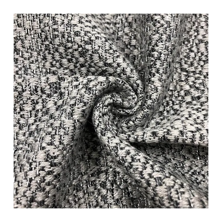 ソファカーテン用糸染め100ポリエステルマイクロファイバー張り織布