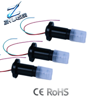 Module laser vert CE RoHS 50mW 520nm 120 °   Pièces d'équipement laser à haute stabilité pour vision industrielle OEM
