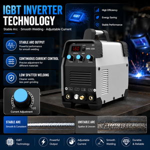 Soldadora Inversora Industrial TIG MMA de 160 Amperios, 220V DC, Máquina de Soldadura por Arco de Argón, Certificación CE, OBO, Acero Inoxidable, Precio de Fábrica - Product Image 6