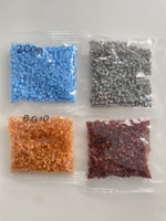Perles de puzzle lumineuses de 2,6 mm qui brillent dans le noir, perles en fer Perler, perles Hama pour enfants, perles Hama DIY, cadeau artisanal de haute qualité, jouet