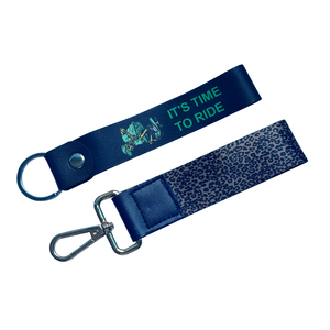 Khóa móc chìa khóa in chuyển nhiệt tùy chỉnh bán buôn, có móc kim loại và dây da, dùng làm quà tặng sự kiện quảng cáo, cá nhân hóa - Product Image 2