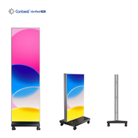 Écran d'affichage numérique LED pliable Canbest Premium pour affichage publicitaire intérieur, avec raccordement sans soudure, pour salles d'exposition de luxe