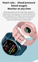 Jam Tangan Pintar Unisex Layar IPS Tahan Air IP67 Tali Baja Anti Karat Pemantau Detak Jantung Pemantau Tidur Pelacak Kebugaran Notifikasi Push