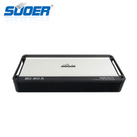 Amplificateur de voiture de classe D 5 canaux 80 watts BC-80.5, nouvelle arrivée, avec filtres de fréquence, mini amplificateur