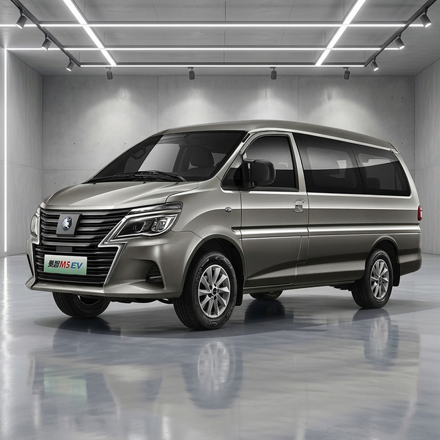 DONGFENG 2026 EV M5 Mini Electric Van with Single Drive Motor Left Steering High-efficiency 101-200km NEDC Range Lithium Battery