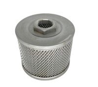 Filtre hydraulique SS acier inoxydable pompe à eau filtre écran filtre à Air séparateur d'huile remplacer pour pièces de machines d'ingénierie
