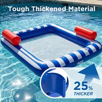 Fauteuil flottant en PVC pour piscine, vente en gros, chaise flottante avec porte-gobelet, radeau gonflable pour adultes