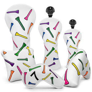 High Quality Custom Golf Driver Wood Fairway Hybrid Head Cover Blade <b>Putter</b>/Mallet <b>Putter</b>/Iron <b>Headcovers</b> - Product Image 1