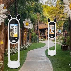 Pantalla LCD Interactiva para Exteriores con Diseño de Conejo Animal de 21.5 Pulgadas, Quiosco de Pantalla Digital para Publicidad en Exteriores - Product Image 4