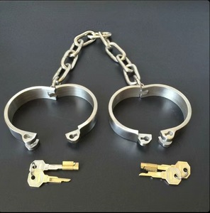 Ensemble de bondage en métal de haute qualité, 3 pièces, système de retenue en métal solide de luxe pour couples, jeux pour adultes matures en chambre à coucher - Product Image 4