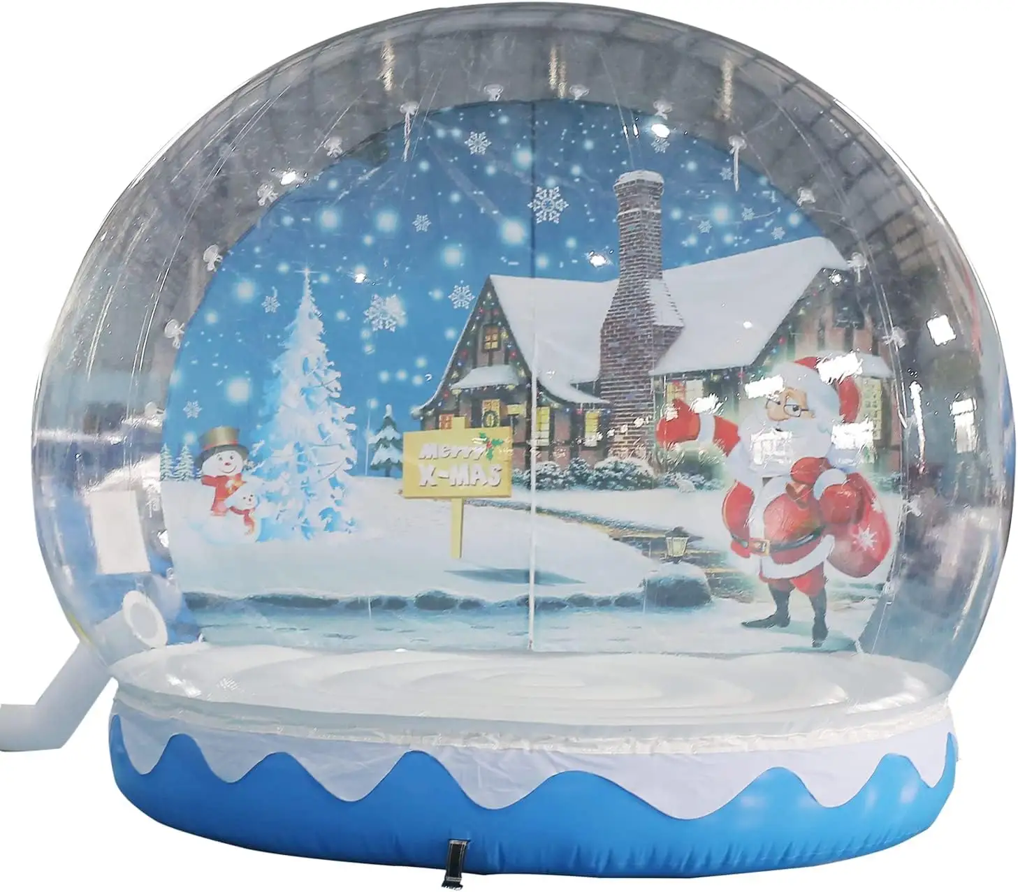 Transparante Gigantische Opblaasbare Sneeuwbol Reclame Bubble Ball Opblaasbare Sneeuwbal Tent