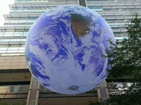 Modèle personnalisé de boules de lune de la terre d'Inflatables de la publicité de PVC pour la promotion efficace de produit